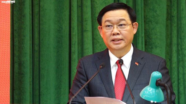 Nhận nhiệm vụ mới, tân Bí thư Thành ủy Hà Nội Vương Đình Huệ nói gì?